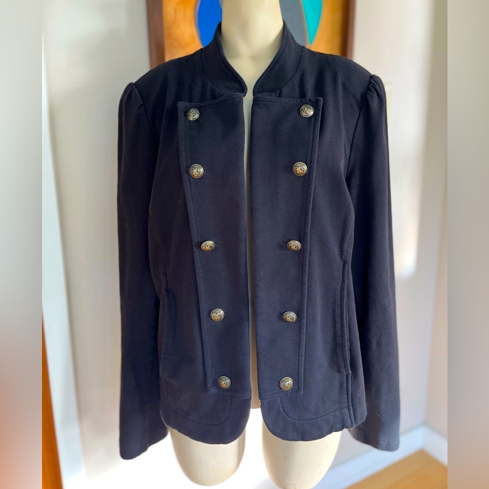 TOMMY HILFIGER MILITARY STYLE EXTRA LARGE BLAZER—GREAT CONDITION & ADORABLE